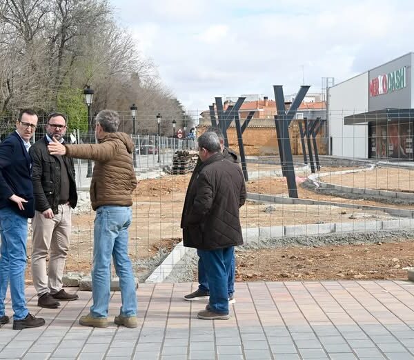 Tomelloso inicia la construcción de una nueva zona verde entre el parque Urbano Martínez y el nuevo centro comercial