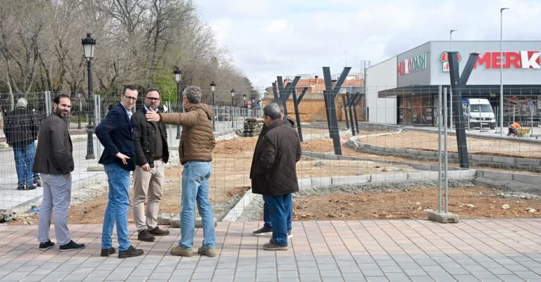 Tomelloso inicia la construcción de una nueva zona verde entre el parque Urbano Martínez y el nuevo centro comercial