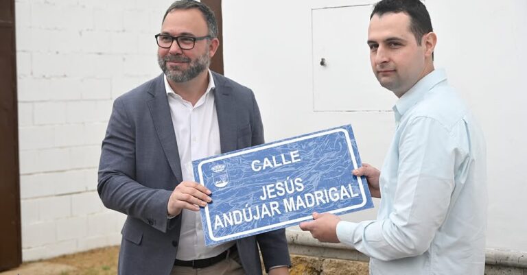 Inauguran Calle en Honor a Jesús Andújar, Amante de Tomelloso y Sus Tradiciones, Reconocido por su Humor