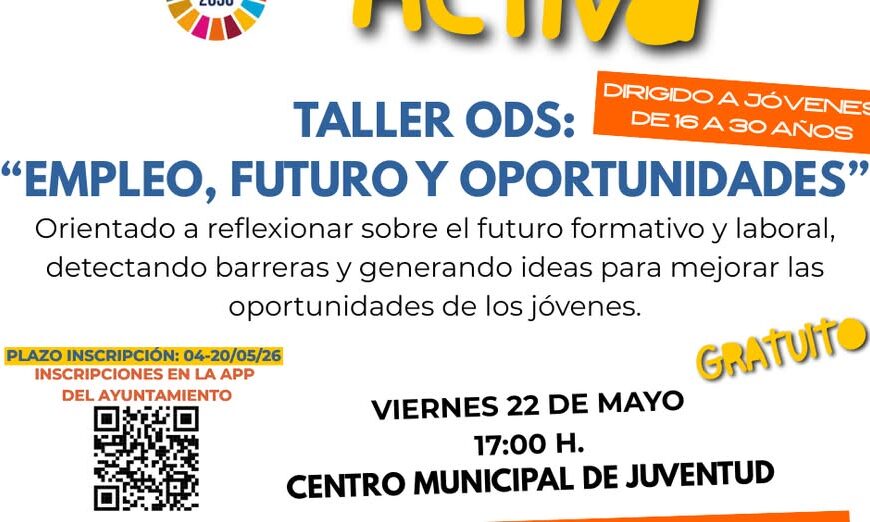 Taller de Empleo y Oportunidades para Jóvenes se Organiza en el Centro Municipal de Juventud de Tomelloso