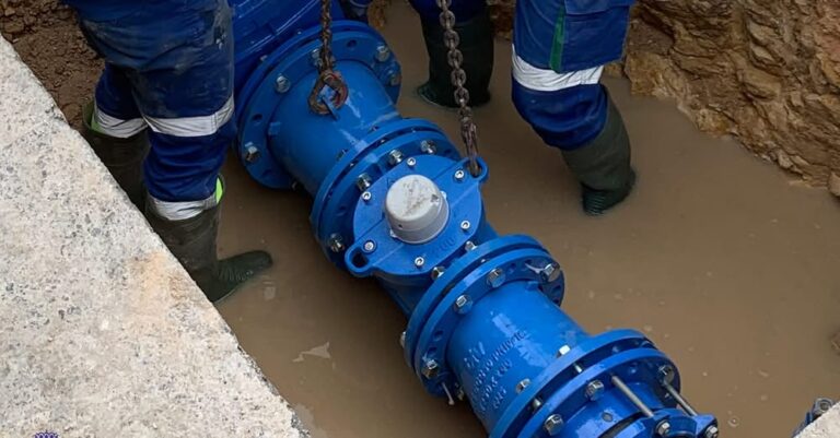 Corte de Suministro de Agua en Toda la Población el Lunes Debido a Trabajos de Mejoramiento del Servicio