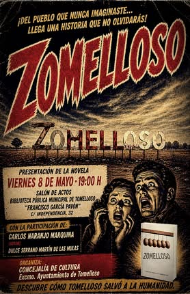 Este Viernes, Carlos Naranjo Presenta ‘Zomelloso’: Un Relato Ambientado en Tomelloso en la Casa de Actos