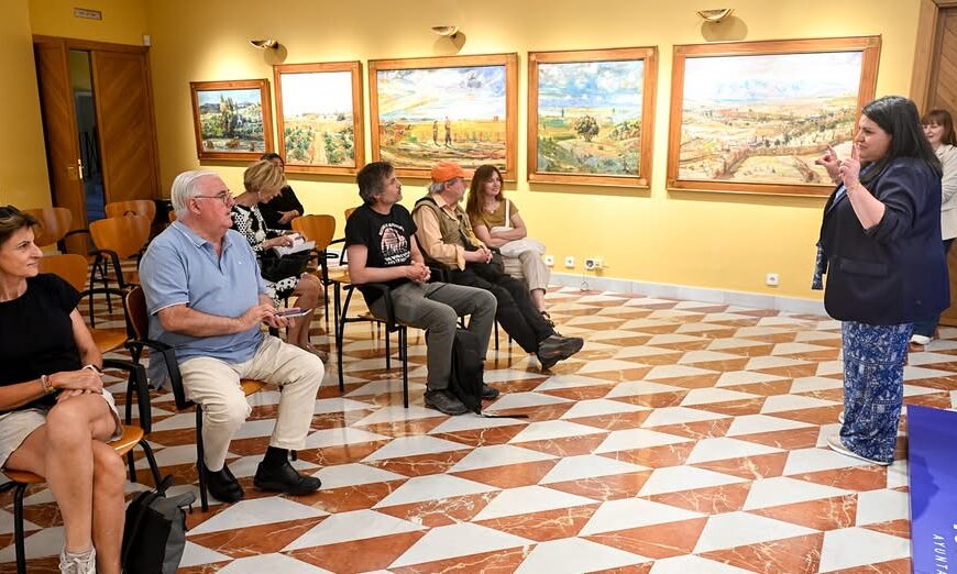 Grupo de Periodistas Especializados Visitan el Ayuntamiento de Tomelloso durante el Fin de Semana