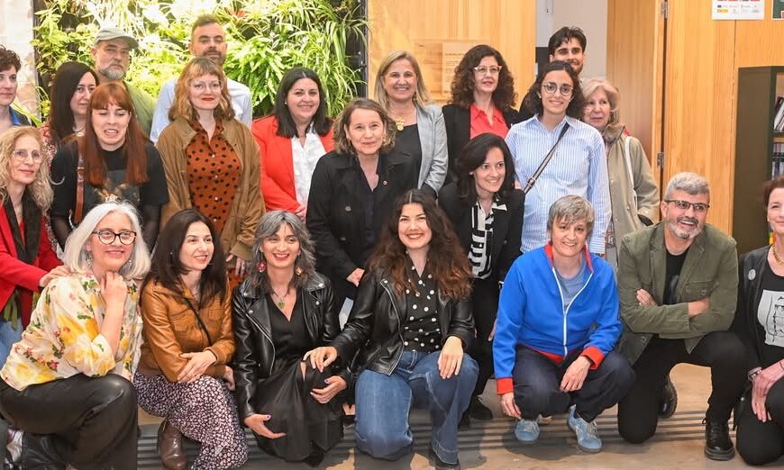 Inés Losa, Concejala de Cultura, felicita al colectivo Alalimón por su hermosa propuesta que destaca todo el valor del arte