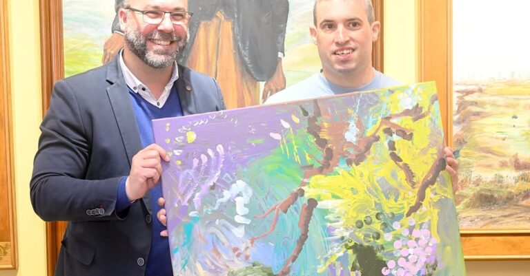 Segundo Premio de Pintura para Artista con Discapacidad en el I Concurso Municipal