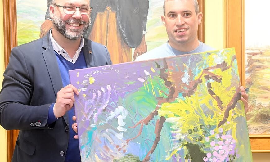 Segundo Premio de Pintura para Artista con Discapacidad en el I Concurso Municipal
