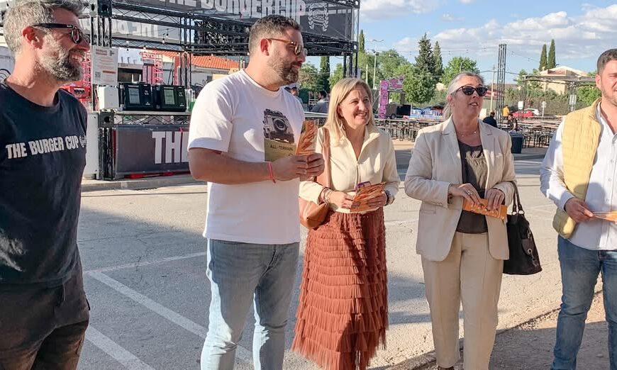 «Tomelloso seleccionada como una de las ubicaciones para la gira nacional 2026 de The Burger Cup: Evento Gastronómico se celebrará hasta el domingo, 10 de mayo, en el recinto ferial».