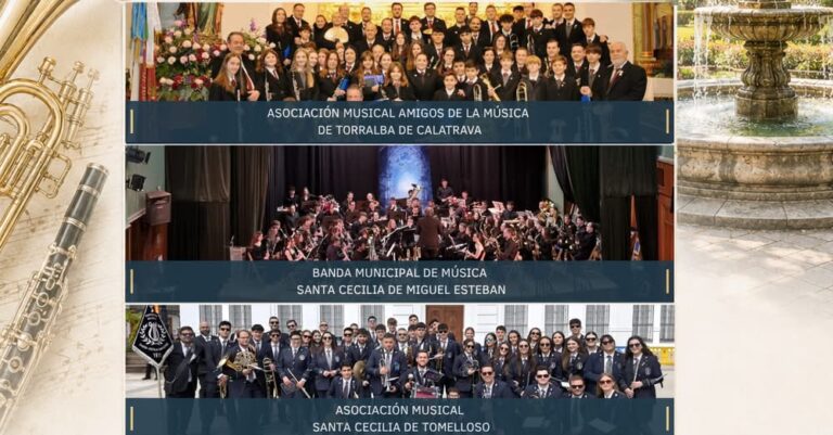 Concierto Europeo de la Música: Un Encuentro de Bandas Organizado por la A. M. Santa Cecilia y la Asociación de Amigos de la Música