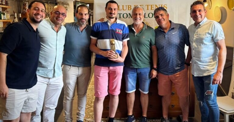 El Club de Tenis de Tomelloso celebra entrega de trofeos de su tradicional Liga de Verano