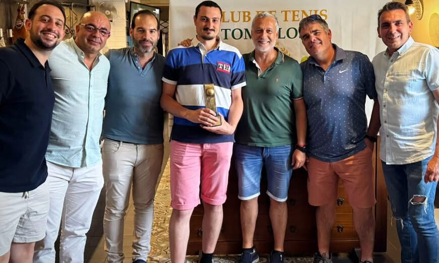 El Club de Tenis de Tomelloso celebra entrega de trofeos de su tradicional Liga de Verano