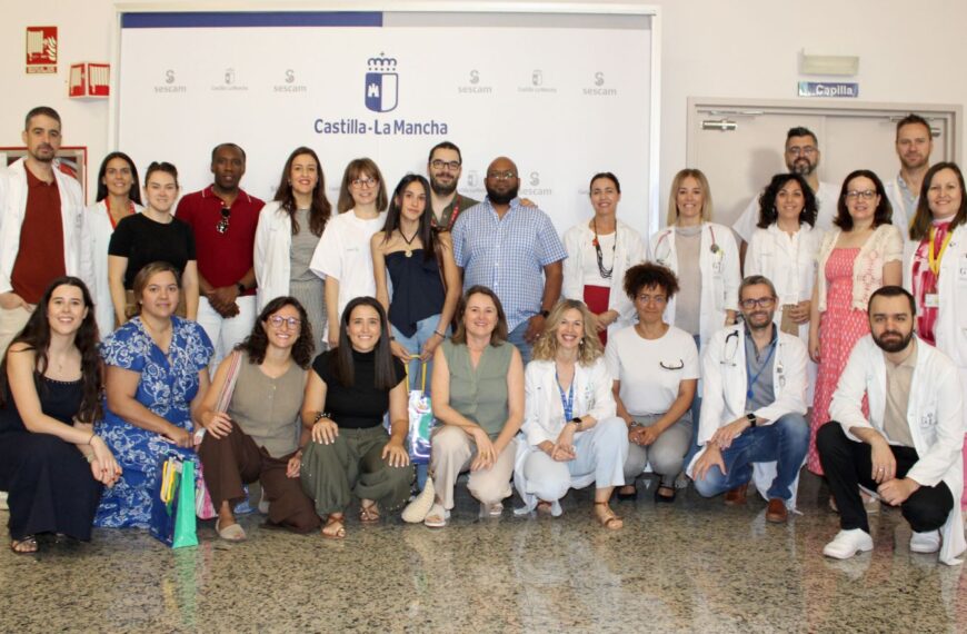 La Gerencia de Tomelloso da la bienvenida a siete nuevos residentes para reforzar su actividad docente y asistencial
