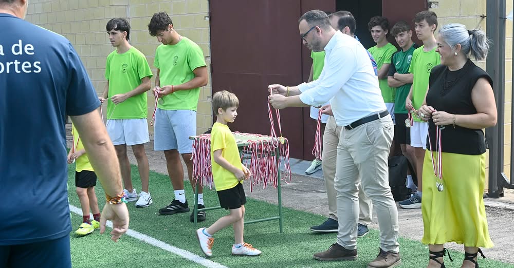 Celebrada la Clausura del Primer Turno del Campus de Fútbol en el Campo B de la Ciudad Deportiva