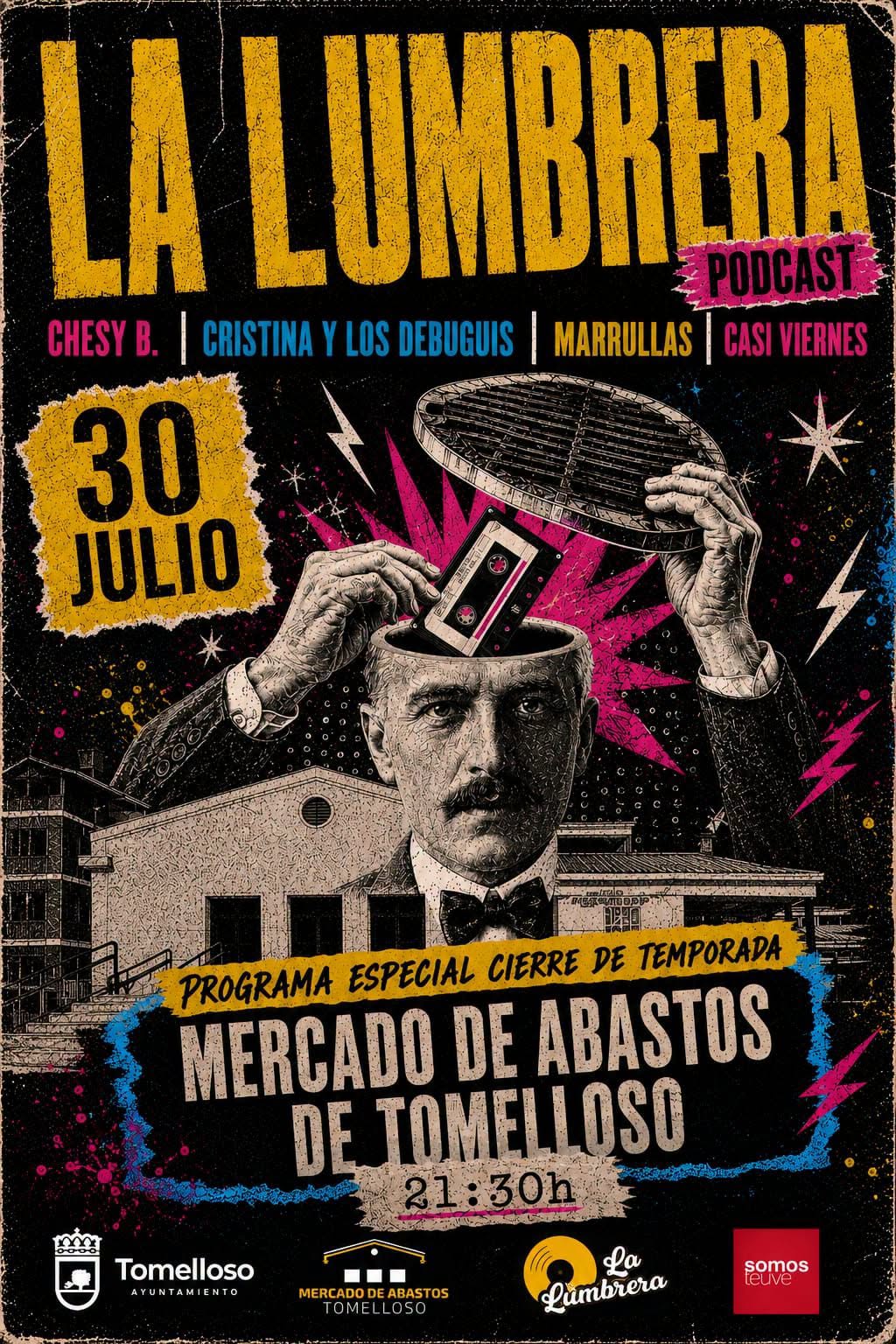 Programa Especial en el Mercado de Abastos Tomelloso este Jueves 30 de Julio a las 21:30h – No te lo Pierdas! #VisitaTomelloso