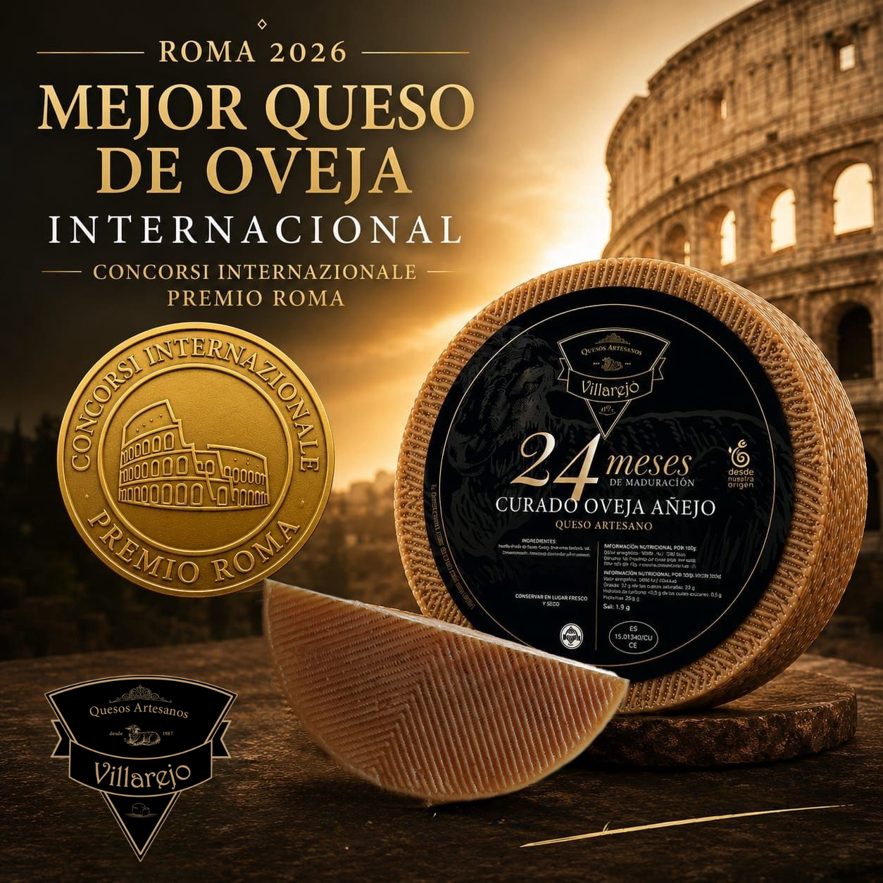 Roma Celebra a Cuenca: El Mejor Queso de Oveja del Mundo