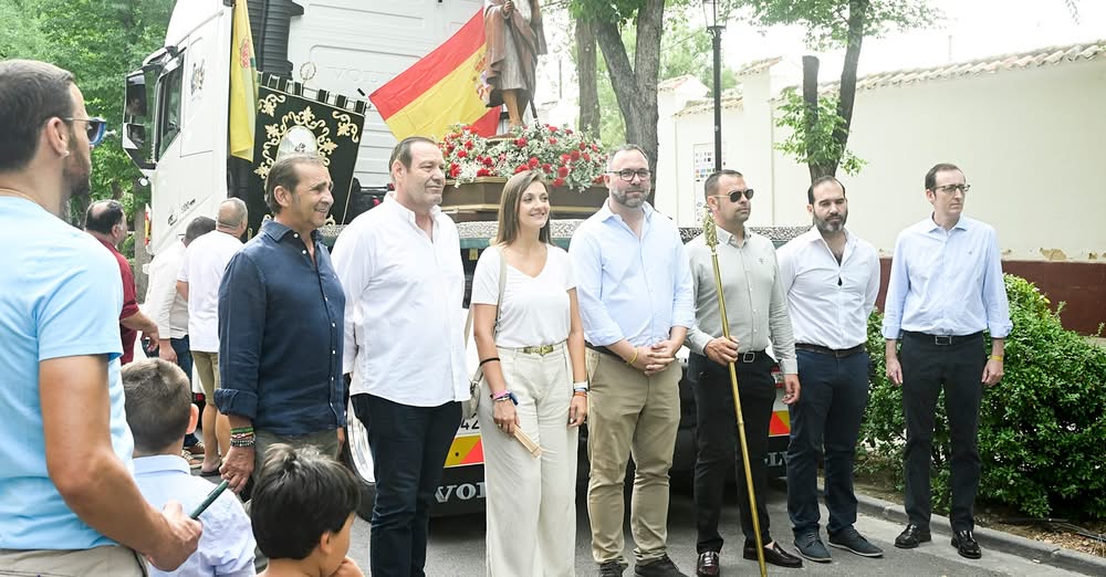 Tomelloso honra a San Cristóbal, el patrón de los transportistas, en una jornada llena de devoción y reconocimiento