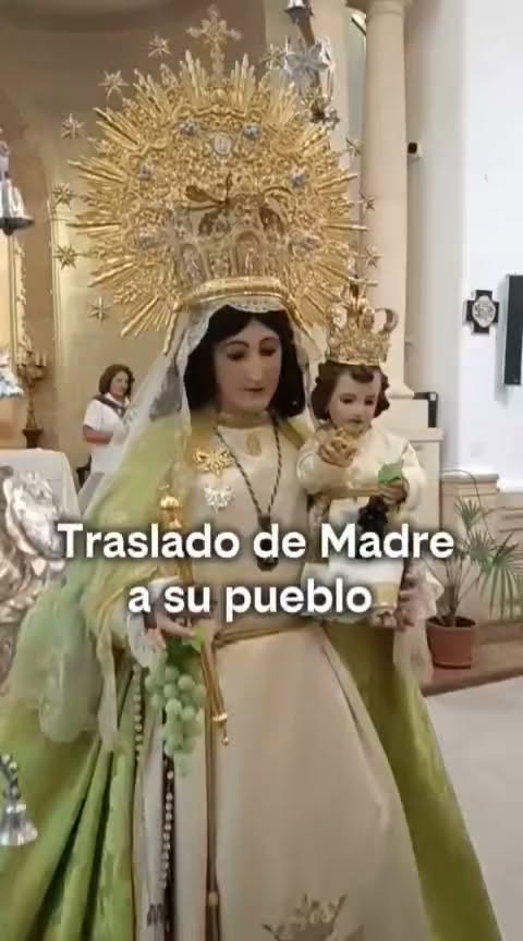 La Peregrinación de la Virgen de las Viñas hacia Tomelloso Comienza desde Pinilla con el Apoyo de Sus Fieles