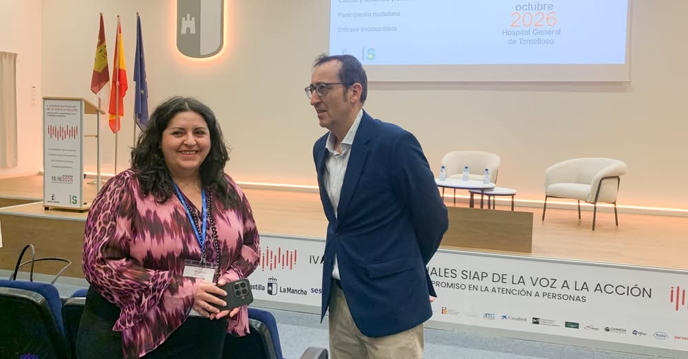 Antonio Calvo e Inés Losa participan en la inauguración de las IV Jornadas Regionales de los Servicios de Información y Atención a Personas en el Hospital