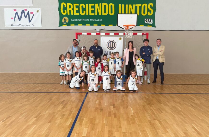 C.D. Val Brokers C.B. Tomelloso forma parte de ‘El Gran Equipo Allianz’, que apoyará a 180 clubes de toda España
